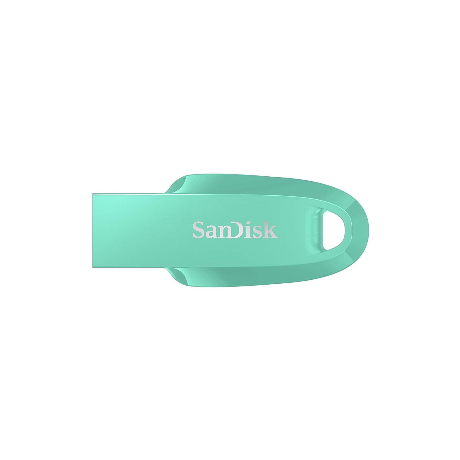 SanDisk Ultra Curve 32GB, USB 3.2, Flash Drive, 100MB/s R, Pendrive, Green